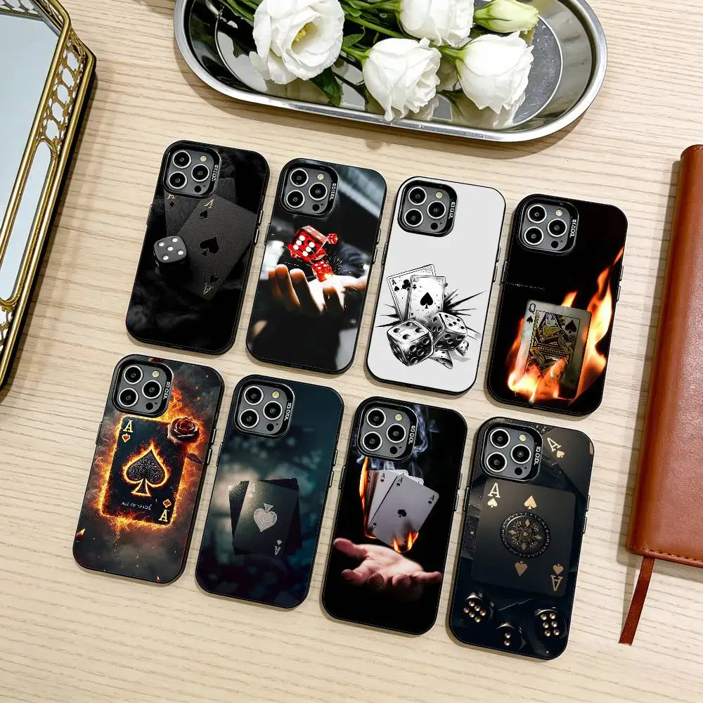 capa-de-telefone-dark-p-poker-para-iphone17161514131211-plus-pro-max-black-candy-silver-phone-case