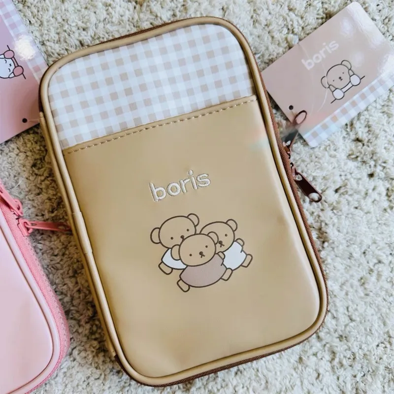 Kawaii Miffy Series Passport Storage Bag Creativity Cartoon Cute Printing Portable Stationery Storage Bag Girls Birthday Gift - view 2