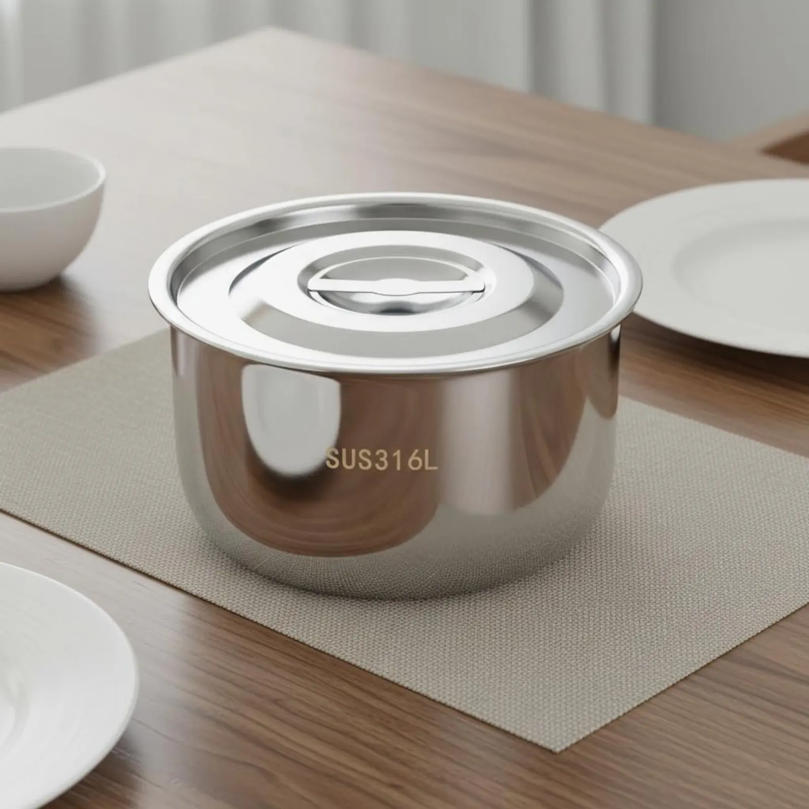 Lard Storage Container High Temperature Resistant Cooking Oil Holder with Lid Kitchen Seasoning Canister Versatile Mixing Bowl