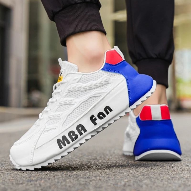 

Мужская повседневная спортивная обувь, дышащие легкие кроссовки, уличные сетчатые белые кроссовки, спортивная обувь для бега, тенниса, прогулочной обуви