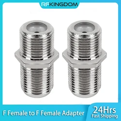 F Type Female Adapter Connector F Female to F Jack RG6 RG59 Coaxial Cable For TV Network