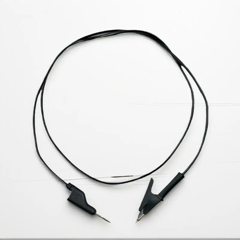 1/2Pcs Double-End Test Lead Wire Line, DIY Multimeter 15A Test Wires, 4mm Banana Plug to Alligator Clip for Voltage Testing