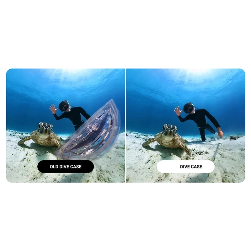 Coque étanche entièrement invisible pour Insta360 Bery, coque de plongée pratique, transparente, portable, questionPortable