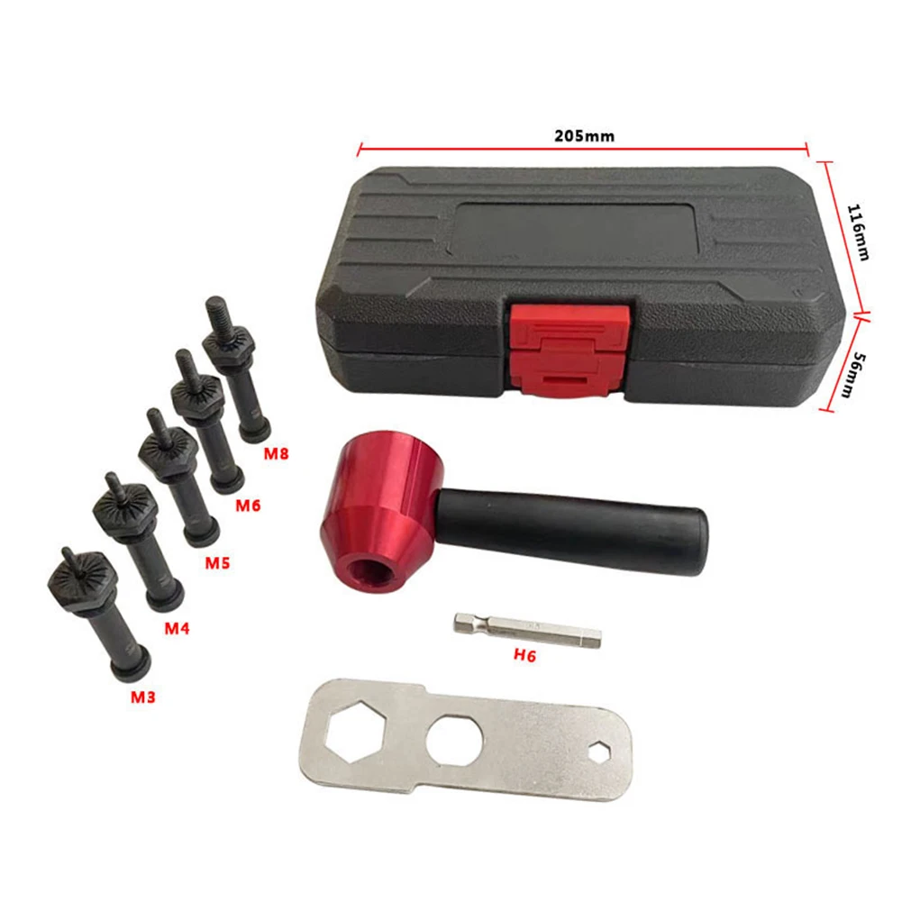 

Electric Pneumatic Riveter Tool Set with Heavy Duty Construction for Reliable Performance in Demanding Environments