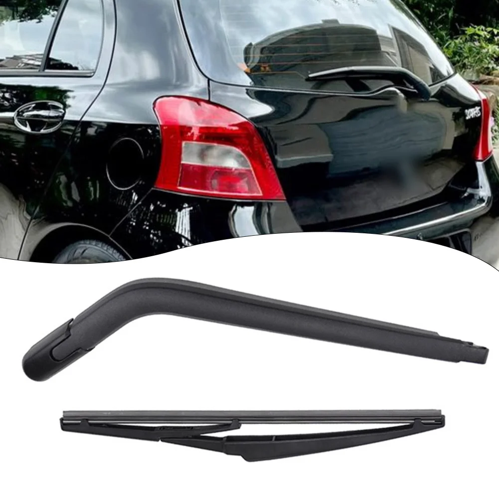 

2pcs 30cm Car Rear Wiper Assembly For Toyota For Yaris 1999-2005 Rear Wiper Rocker Arm Assembly Rearwindow Automobiles Parts