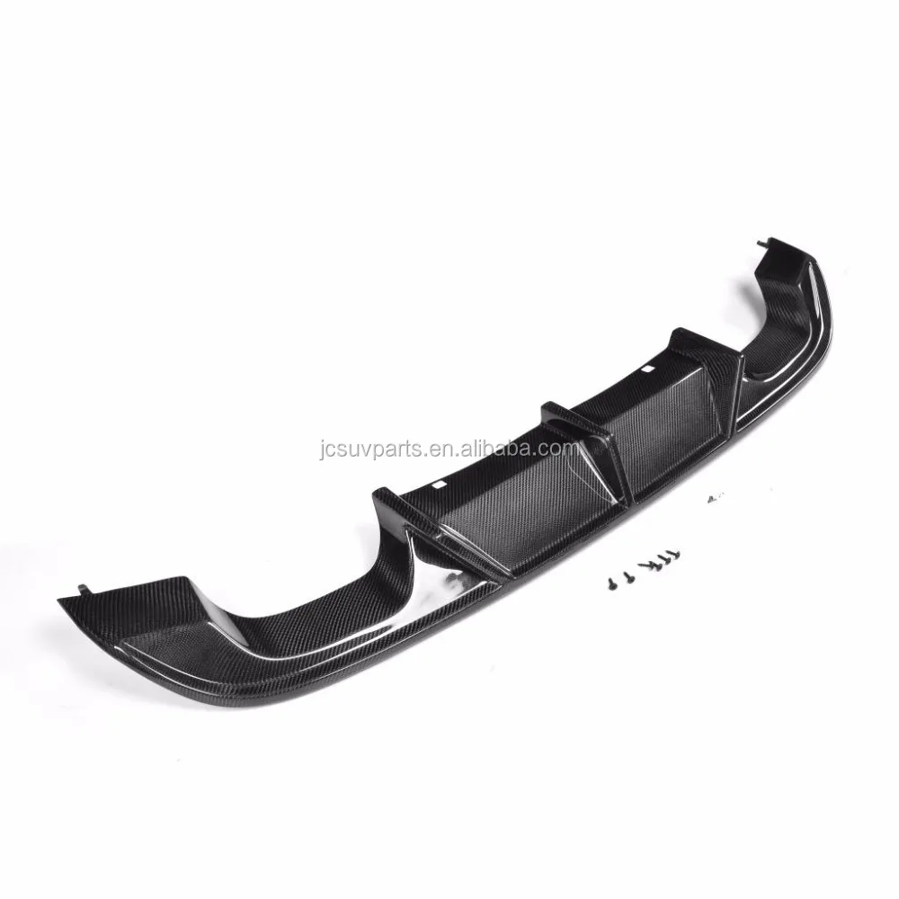

High Precision Upgrade Carbon Fiber Rear Diffuser for Volkswagen V W GOLF 7 VII MK7 R R-LINE 2014-2017 Car Rear Bumper