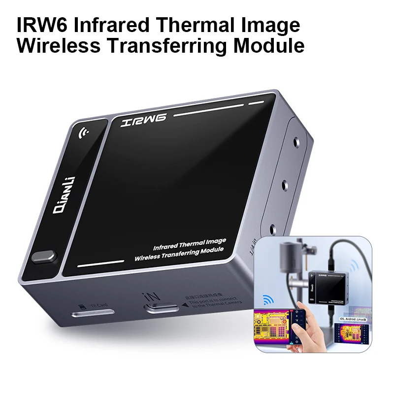 QIANLI IRW6 Super Cam Infrared Thermal Transferring Module Suit IP Android Linux Wireless WIFI Real-time Image Transfer Tool