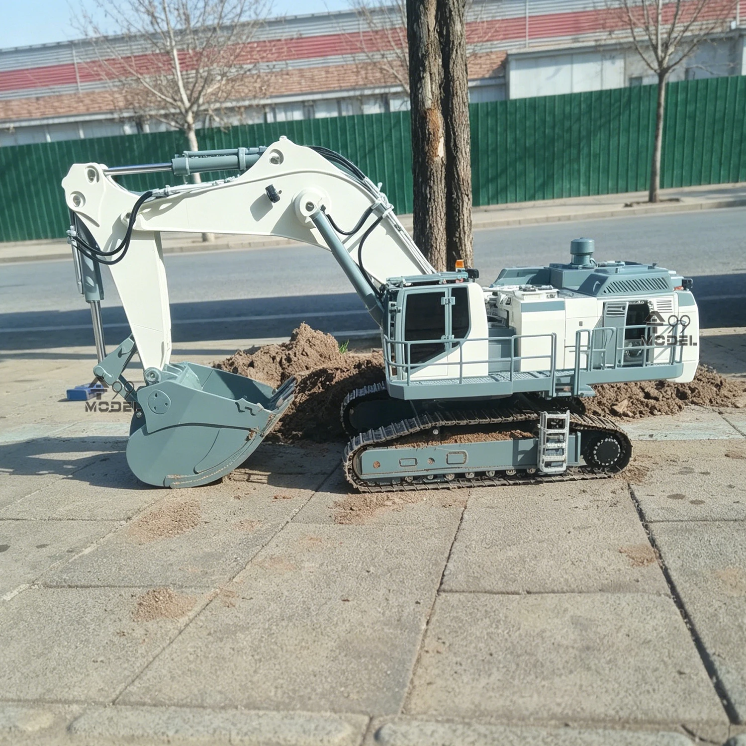 9150 RC Excavator 1/14 Brushless Heavy-Duty Tracked Hydraulic Excavator Metal Hydraulic Dual Pump Excavator Engineering Toy