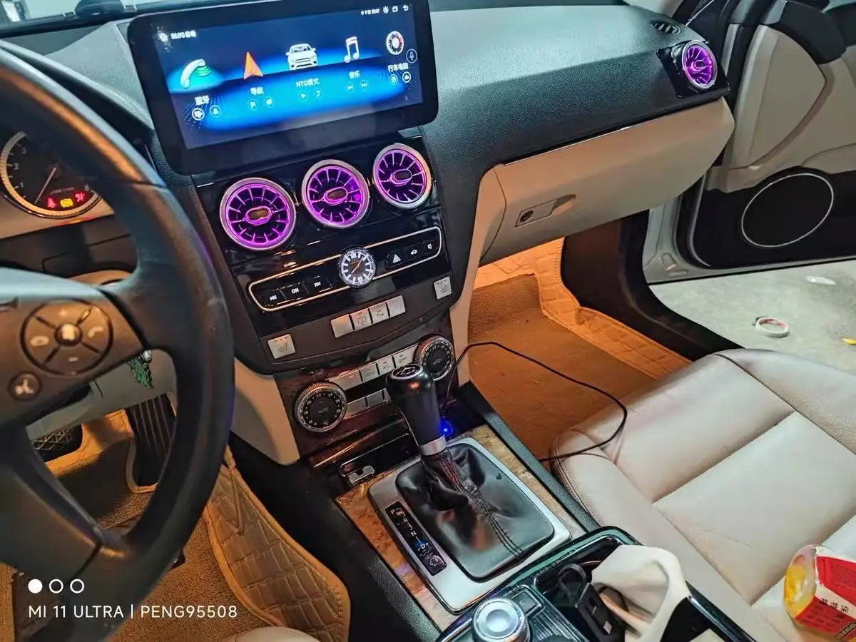 Accessoires panneau de ventilation de Turbine intérieur superposition pour classe C W204 C200 C180 C260 2008-2010 panneau de climatisation