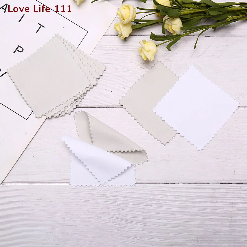 

50 шт. полировальных салфеток для чистки серебра, мягкие чистящие салфетки для ювелирных изделий из серебра и золота