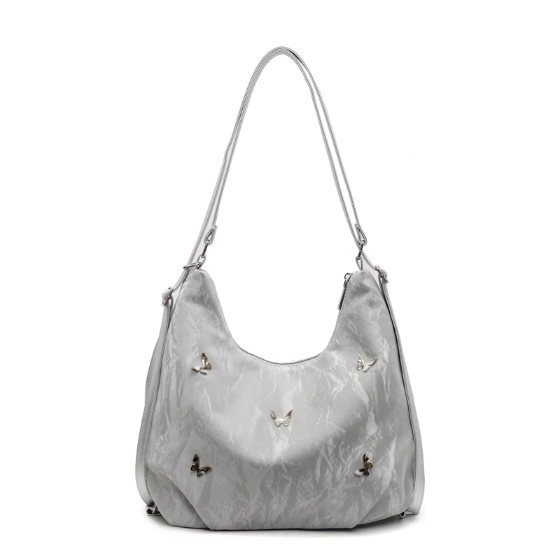 

Модная винтажная сумка-мессенджер для женщин, минималистичная кожаная сумка для подгузников, вместительная элегантная сумка через плечо, уникальная роскошная сумка-тоут