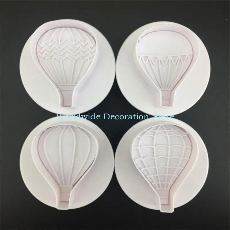Q39B 4 Pack 친환경 3D 프린팅 베이킹 가제트 쿠키 절단기 DIY 쿠키 금형