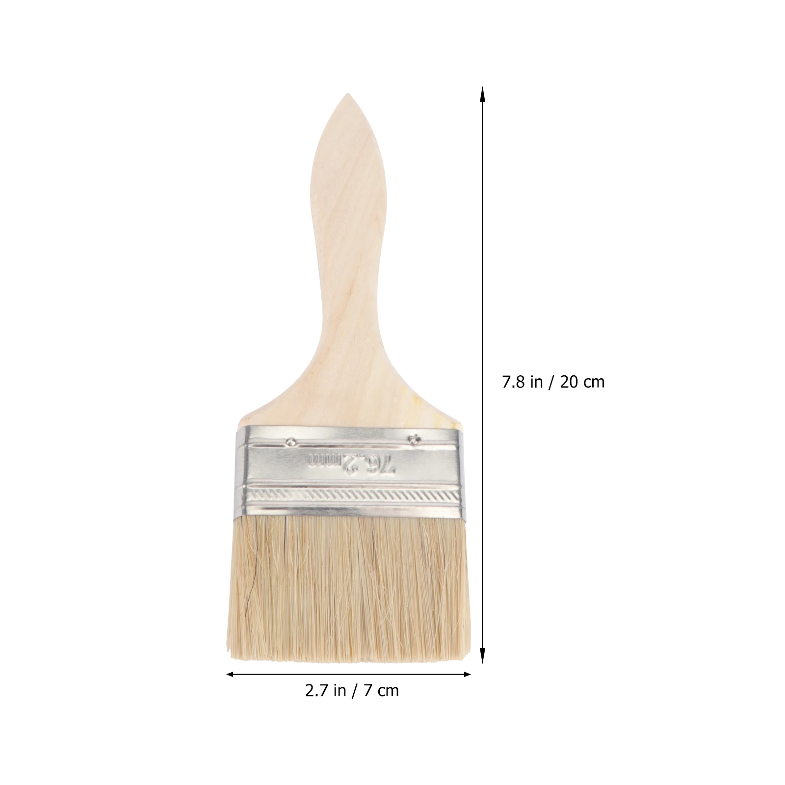 

Paint Brushes Flat Adhesive Paintbrush Touch Chip Touchup for Adhsives Touchups Disposable