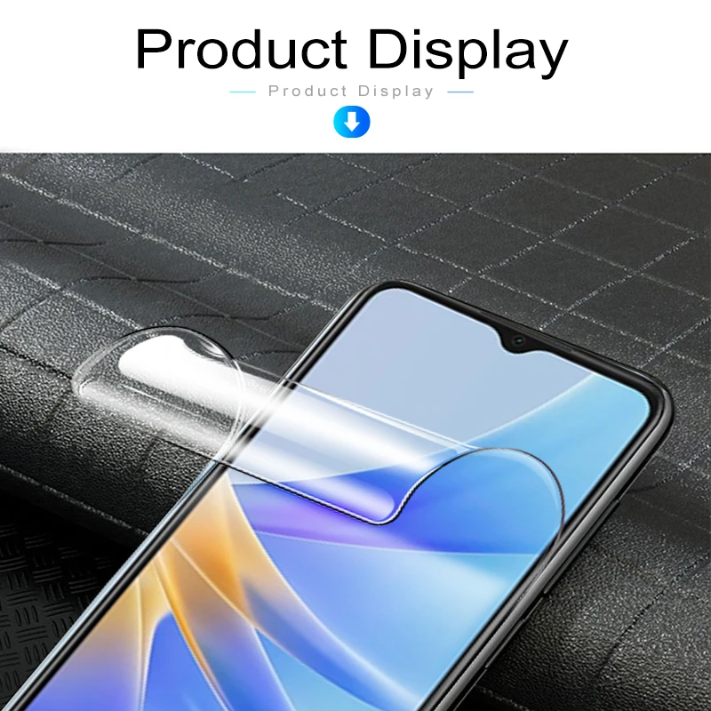 6in1 هيدروجيل لينة فيلم ل ممن لهم A17 A 17 17A كاميرا عدسة حامي ل ممن لهم A17K A 17 K 17A 6.56 بوصة فيلم حماية CPH2477