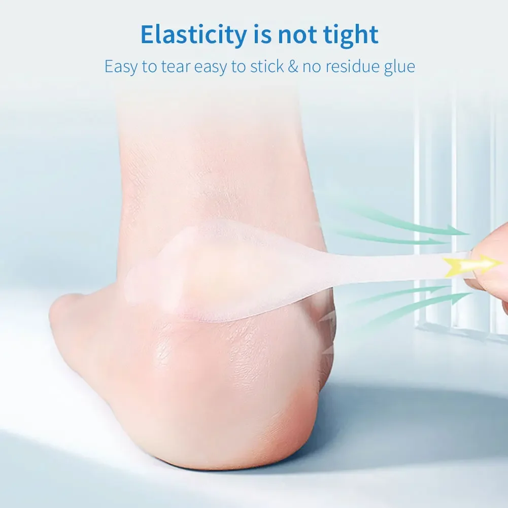 20 قطعة هلام لينة عالية الكعب القدم بقع لاصق كعب نفطة ضمادة الأحذية الغروانية المائية ملصقات لتخفيف الآلام الجص العناية بالقدم