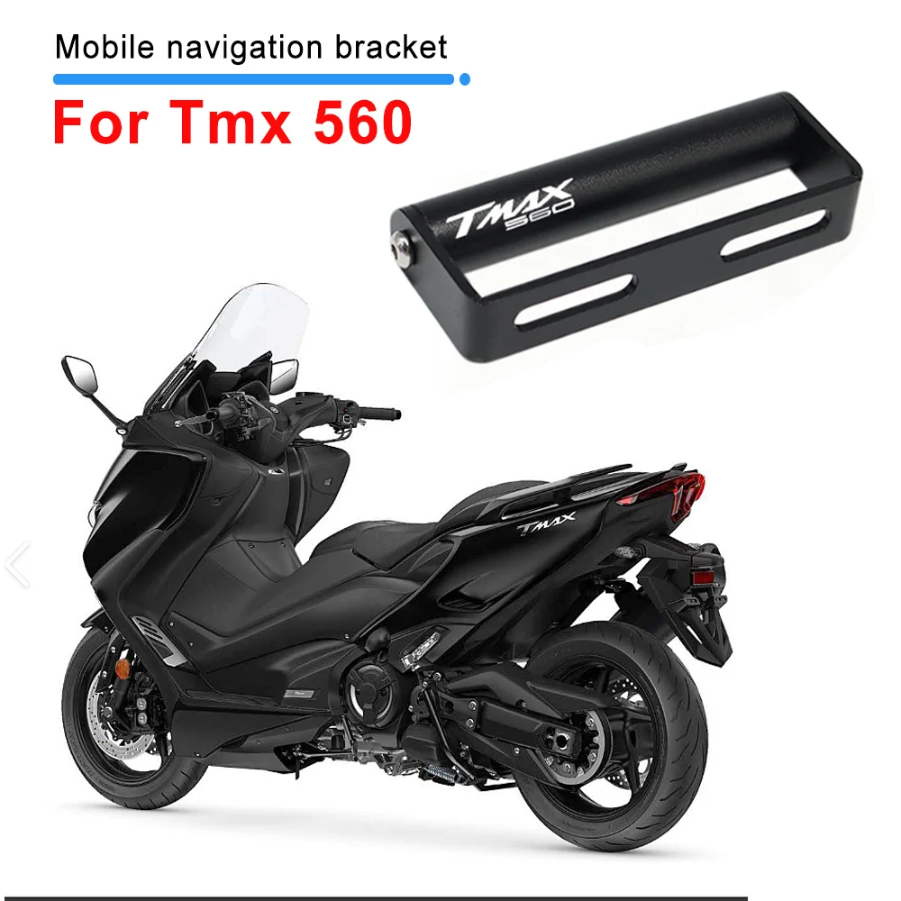 

Motorcycle Accessories Phone Navigation Stand Handle Extension Rod For YAMAHA TMAX560 TMAX 560 TECH MAX 2022 2023 2024