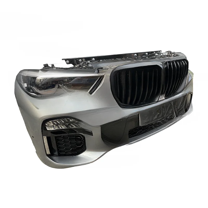 

For BMW X5 G05 Front Bumper Lip Style with Headlight Body Kit High-quality Plastic Parts with Grille Radiator Fan (2018-2023)