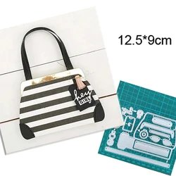 Handbag 2022 New Arrivals Cutting Dies Metal Scrapbooking Decoration Embossed Photo Album Card DIY Handicrafts