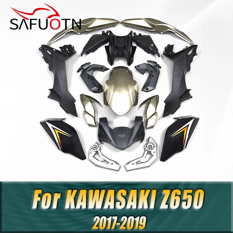 

Fairings Motorcycle Injection Panel Bodywork Frame Protector Kits For Kawasaki Z650 2017 2018 2019 ABS Fairing Accessories