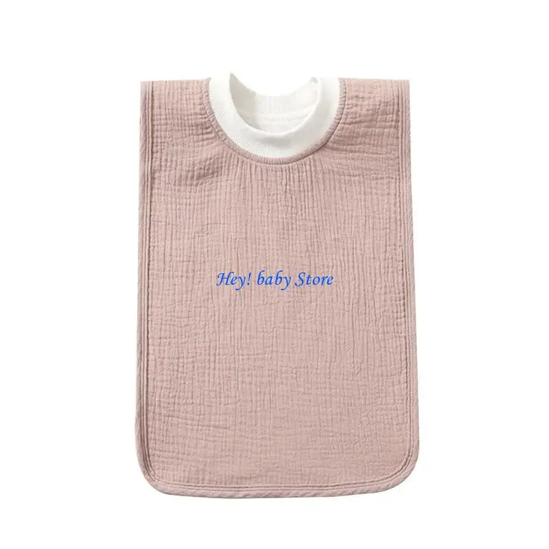 Q1FE Newborn Bibs Waterproof Drooling Bibs Breathable Unisex Newborn Nursing Bib