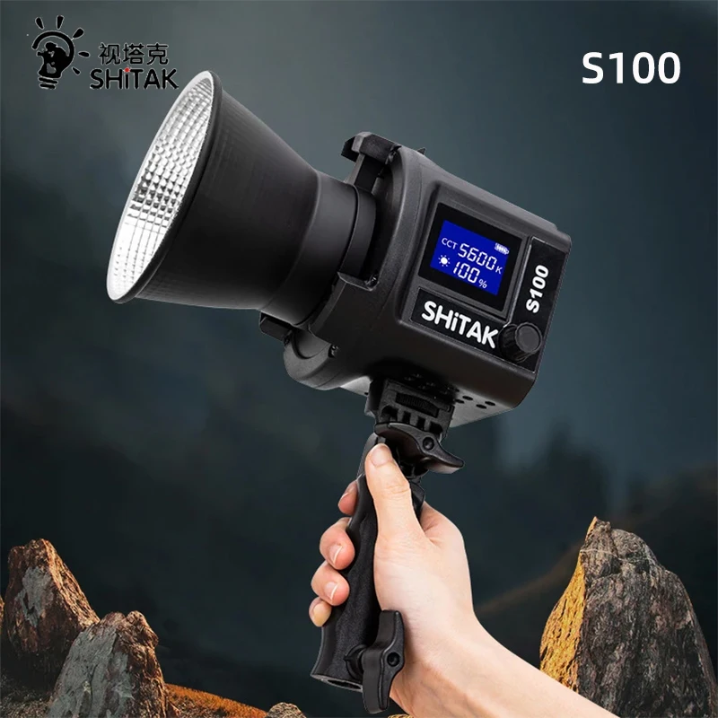 

SHiTAK S100 60W LED Video Light 3200-6500k Studio Photo Lamp Photography Light For Outdoor Shooting Photographic Studio Live