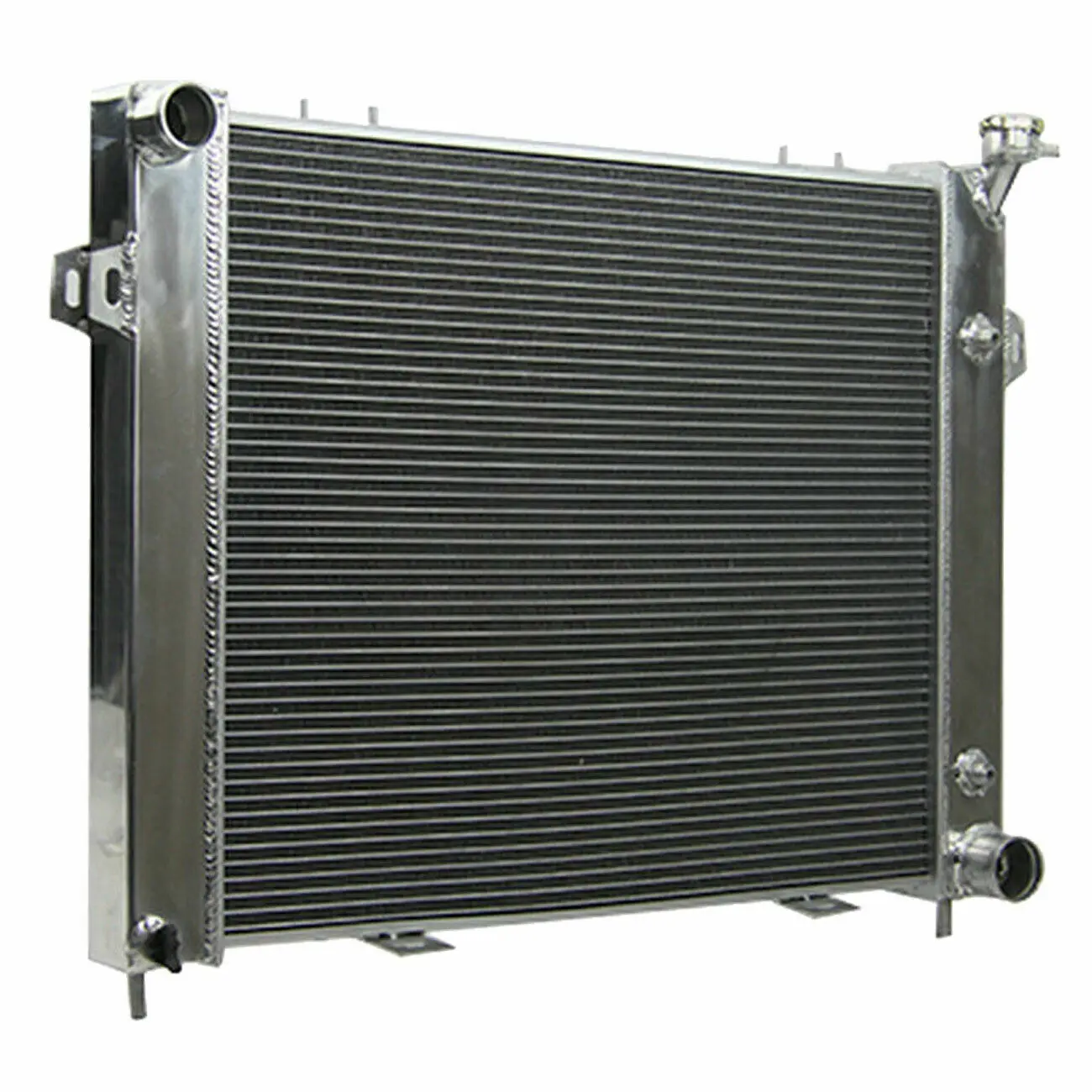 2 Row 40mm Aluminum Radiator For Jeep Grand Cherokee 5.2L 5.9L V8 1993-1998