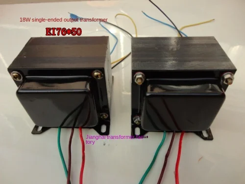 Tube Amplifier Transformer 18W Single-Ended Output Cow 76*50 6p3p EL34 KT88 Fu50 Fu7 300B