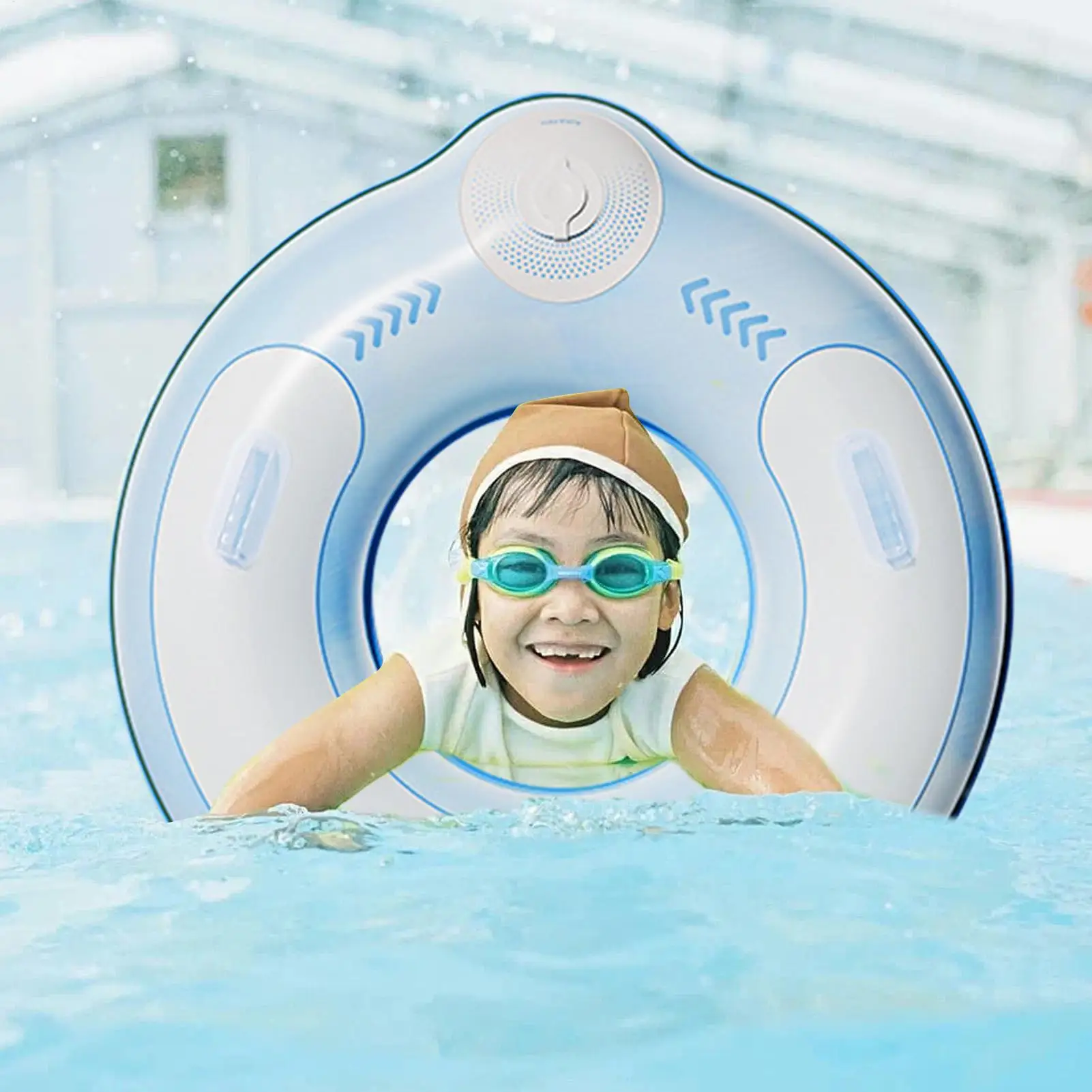 インフレータブルプールフロート大型水泳リングビーチおもちゃインフレータブル水トレーニング用品夏の遊び休暇旅行屋外