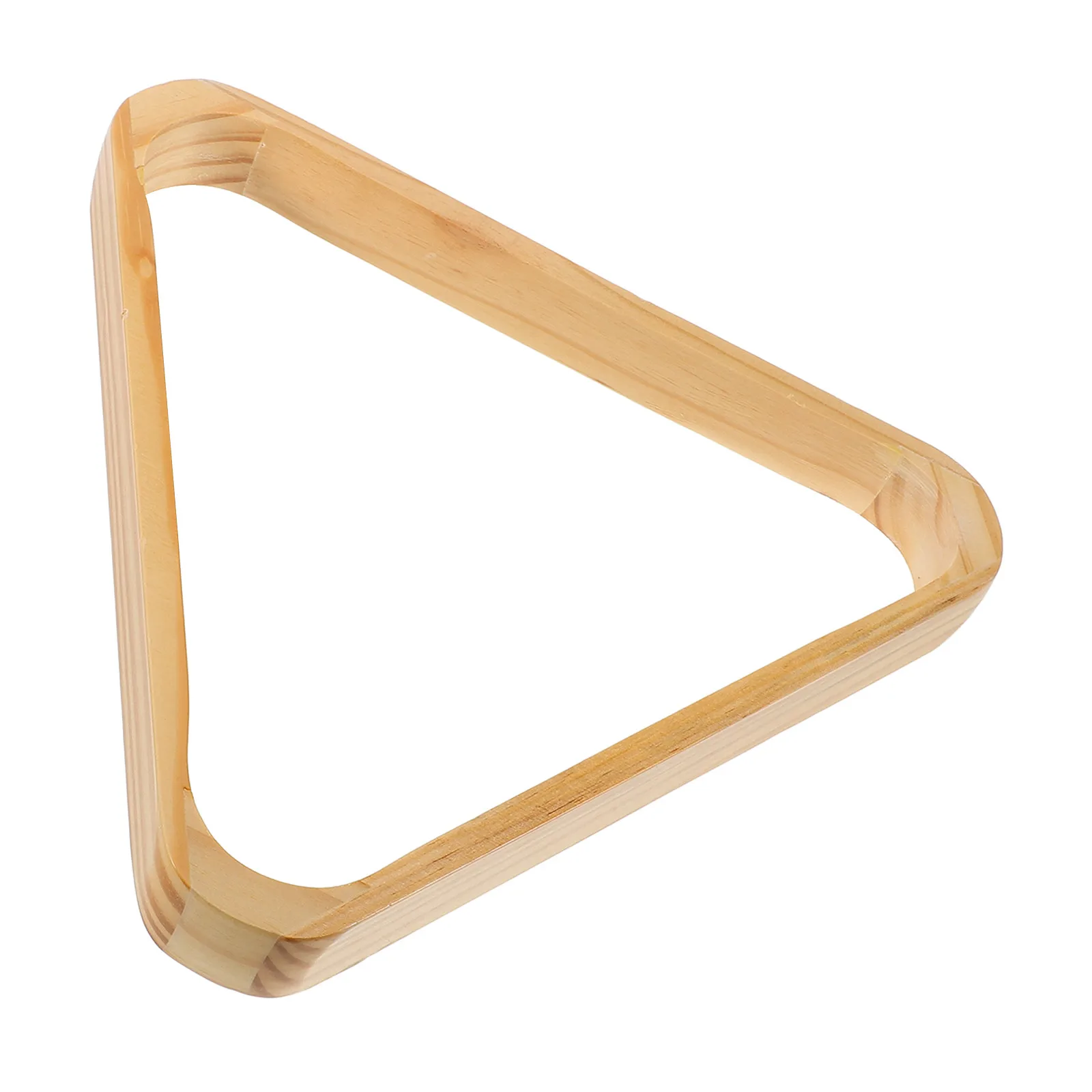 

Wooden Billiard Triangle Rack Pool Accessories Precision Positioning Durable Material Storage Solution Pool Balls Holder Cue
