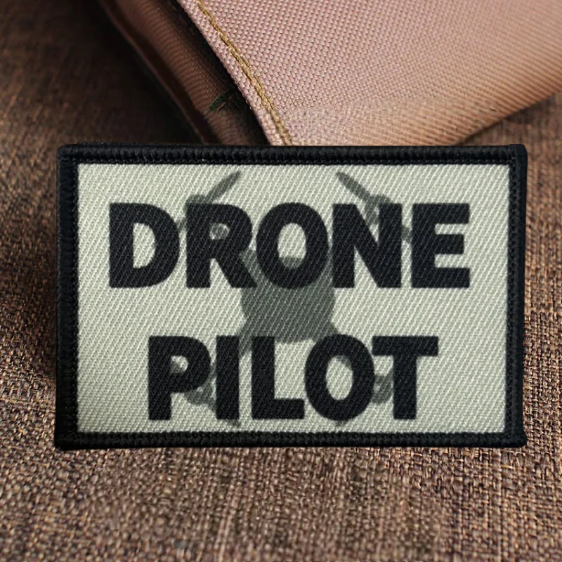 Parche táctico Piloto de Dron – Velcro para mochila y uniforme - imagen 5