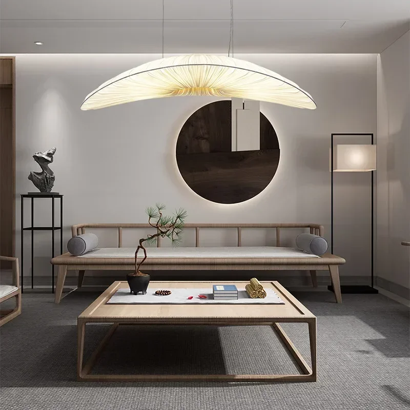 Personality Marine Cloth Ceiling Lamp Designer Sailboat Hanging Light For Living Room Bedroom Decor Luxury Pendant Fixture