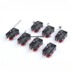 5PCS Microswitch Stroke Limit Switch V-151-1C25 V-152-1C25 V-153-1C25 V-154-1C25 V-155-1C25 V-156-1C25 Roller Long Handle Switch