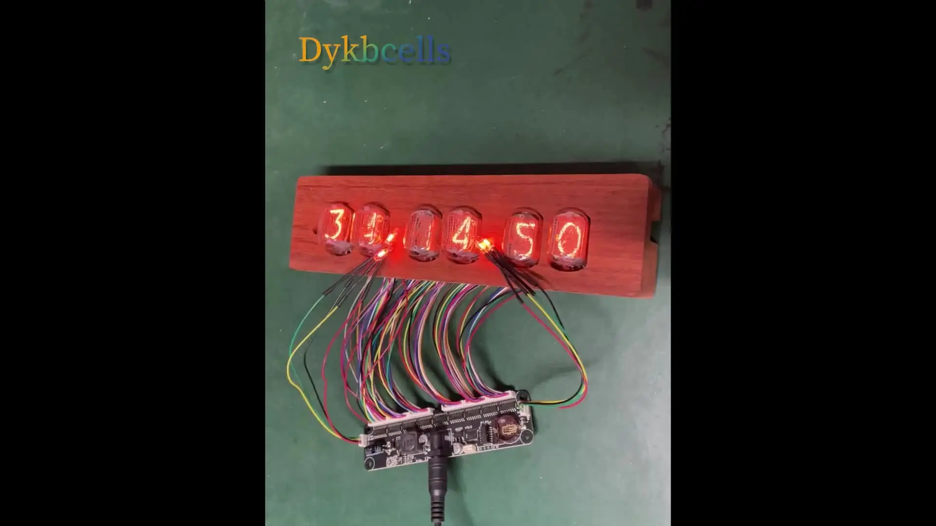 Placa controladora de reloj de tubo Nixie Universal de 6 dígitos con Control remoto para IN12 IN14 IN8 IN18 QS30 SZ3-1 12H/24H tiempo HV Boost