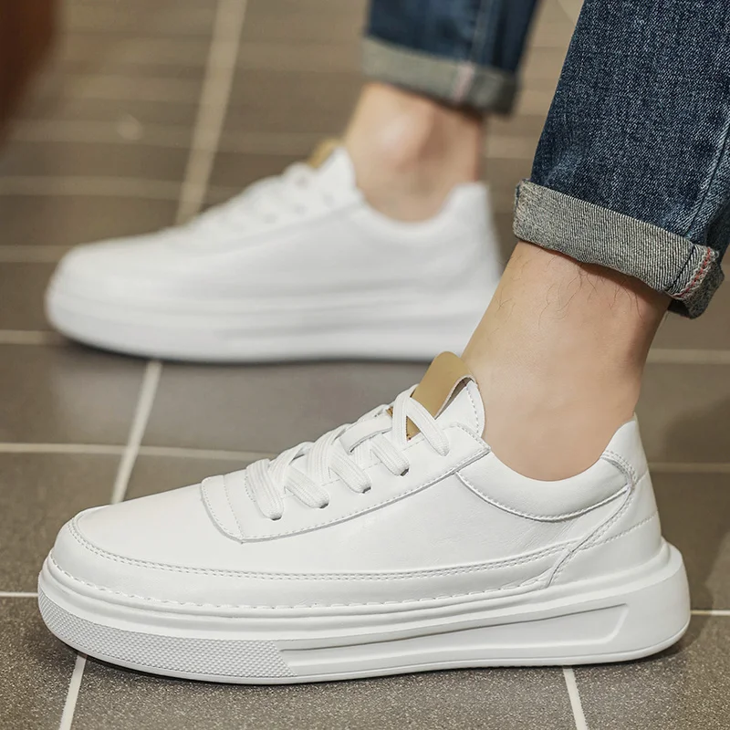 

Men's Dress Shoes Leather Lace Up Business Casual Formal Comfortable Oxfords Office sneakers Menswear Footwear