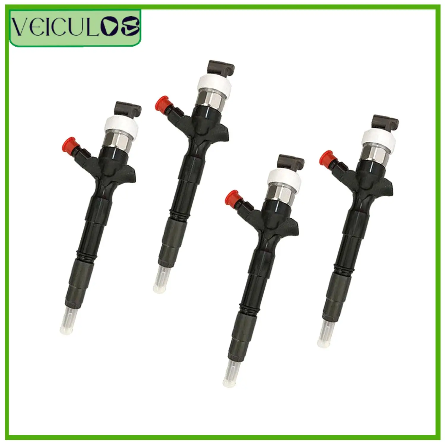 4pcs 23670-30050 Diesel Engine Fuel Injector For Toyota Hiace 1kd 2kd Hilux 2KD-FTV D-4D Car Accessories Parts Replacement