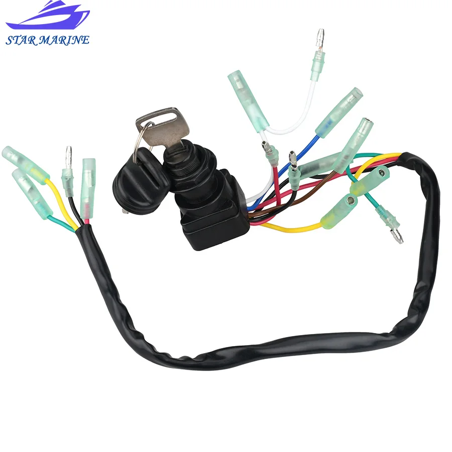 

703-82510 ключ зажигания в сборе 703-82510-43 для Yamaha 703-82510-43-00 подвесной мотор Блок управления 703-82510 Замена MP51040