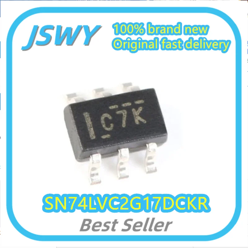 

(10/100pcs) SN74LVC2G17DCKR SN74LVC2G17 Silkscreen C7K SOT-363 Dual Schmitt Buffer Chip Genuine Stock Electronics
