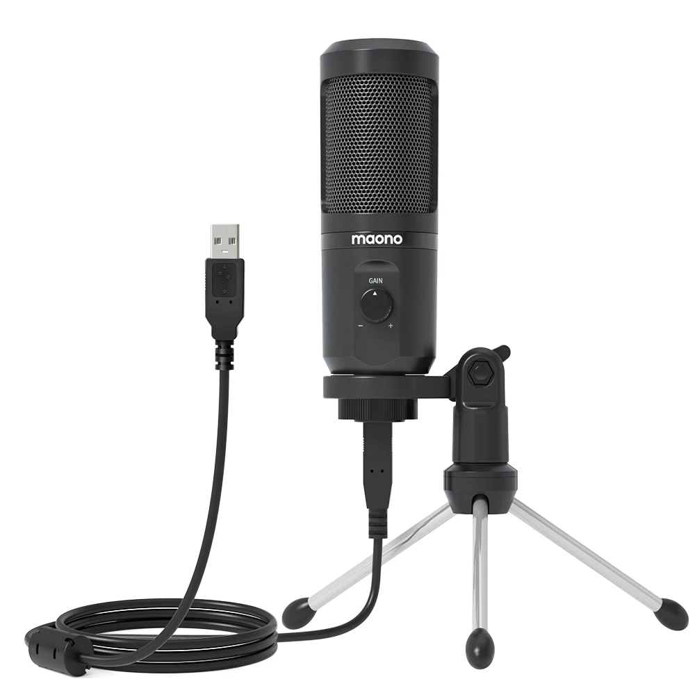 Maono Condenser Usb Microphone®Au-pm461tr Original