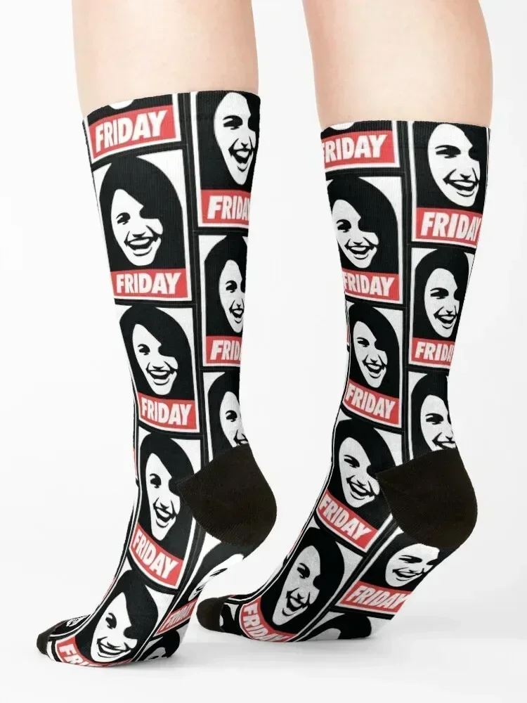 Calcetines Rebecca Black Friday, medias geniales para hombre, calcetines de golf personalizados para hombre y mujer