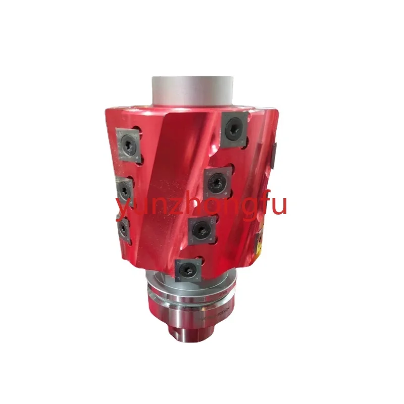 Cabeça de Corte Espiral para Carpintaria Moldeador de Eixo Faca de Corte de Madeira com Suporte Hsk F63