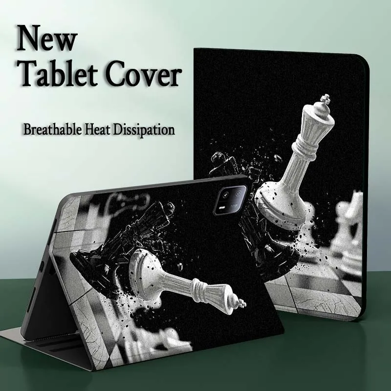 

Chess Art Cool Pattern For Xiaomi Redmi Pad 2 7 8 6 6S 5 4 SE Pro 8.8 11 8.7 11.2 12.4 Ultra Plus Max Tablet Case