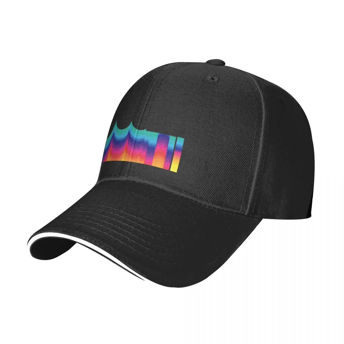 yeah! rainbow typography Baseball Cap tea Hat foam party Hat Women's Men's