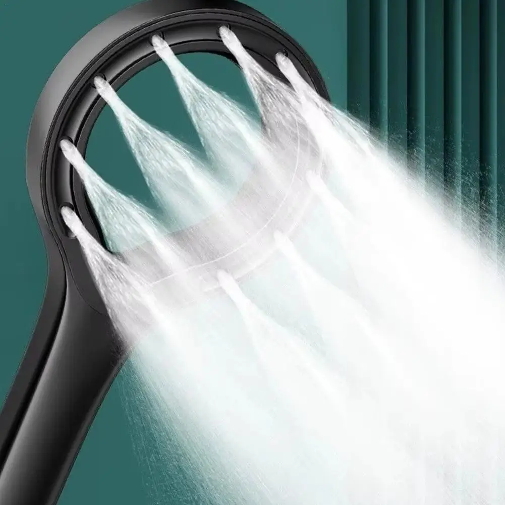 Single Mode Spray Shower Head Spa High Pressure Message Big Panel Booster Handheld Bathroom Faucet Spray Accessories