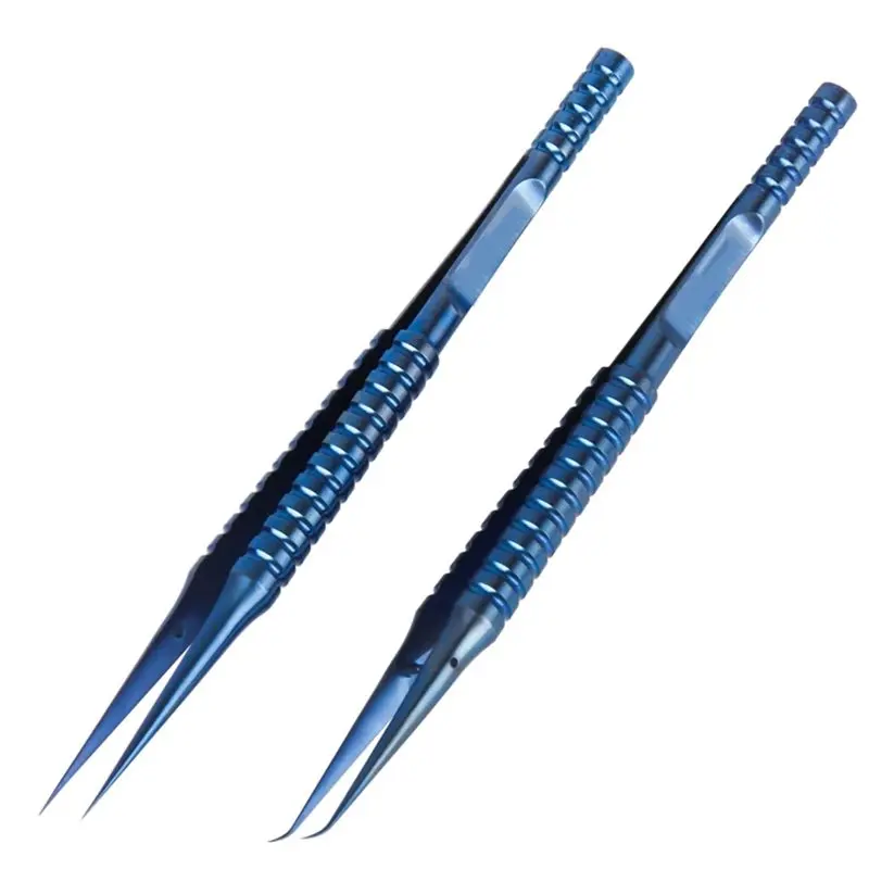 B23B 0.15Mm Titanium Alloy Non-Magnetic High Hardness Aviation Ultra-Precise Step Structure Tweezers