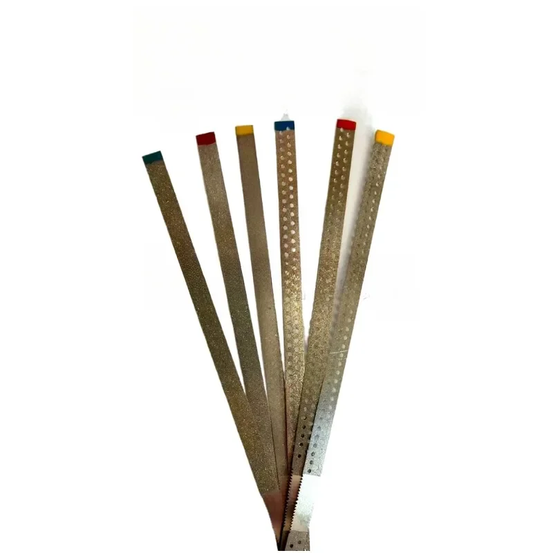 Dental Polishing Strip Double-sided Polishing Adhesive Removal Sanding Strip Diamond Grinding Teeth Whitening Hygiene Care Tool