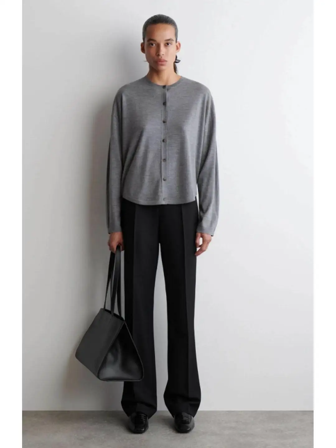 سترة كاجوال Sle مستديرة Ne مفتوحة، بسيطة وأناقة للتنقل، متعددة الاستخدامات، فضفاضة، طويلة، أزرار ملونة حتى المرأة...