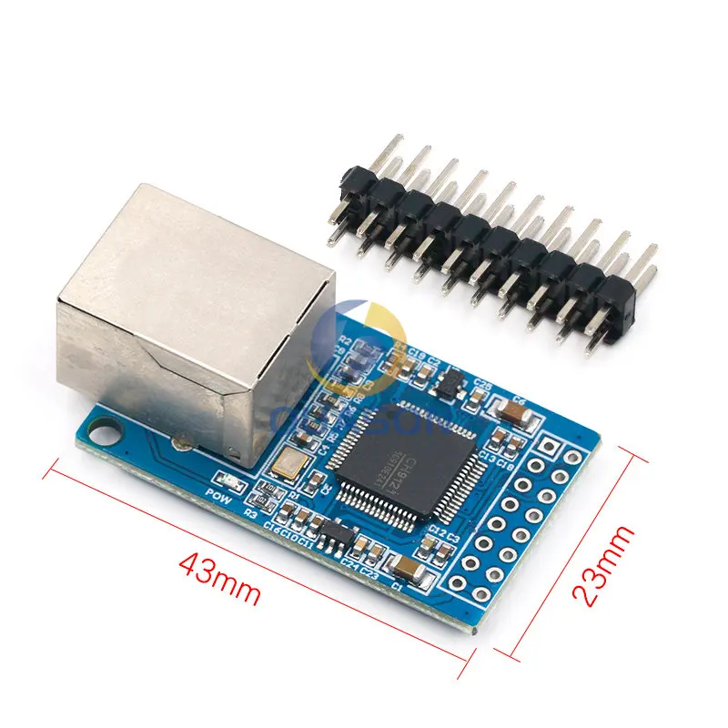 CH9121 Serial Port to Ethernet Network Module TTL Transmission Module Industrial Microcontroller STM32