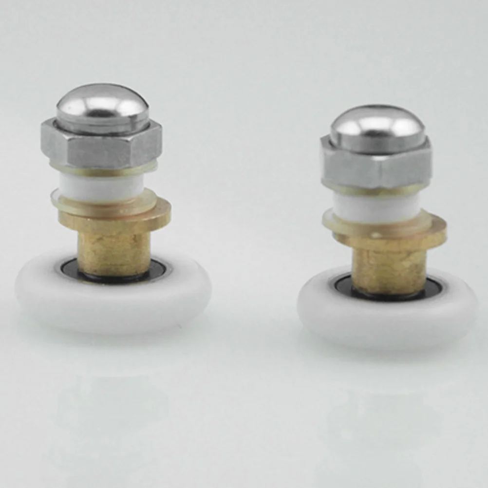 

4Pcs Adjustable Eccentric Wheel Shower Door Rollers Stainless Steel Material Smooth Noisefree Sliding Aesthetic