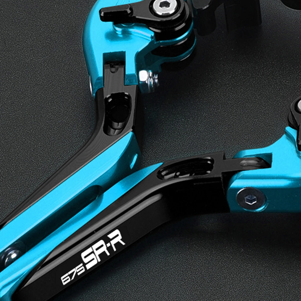 ل CFMOTO CF MOTO 675SRR 675 SR-R 675 2024 2025 2026 مخلب رافعة الفرامل رافعة مجموعة قابل للتعديل للطي مقبض العتلات الملحقات #2