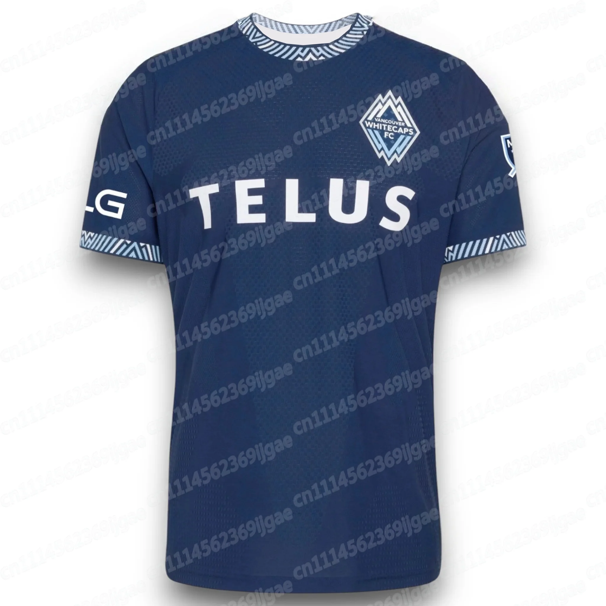 Neu eingetroffen: Vancouver Whitecaps 2025 Fußballtrikot, tägliches Outdoor-Sport-T-Shirt, bequeme, atmungsaktive T-Shirts, 3D-Top, Familienoutfit. – Detail 6